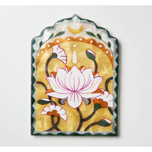 Fluer Lotus Wall Plaque