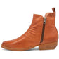 Gargi cognac leather boots