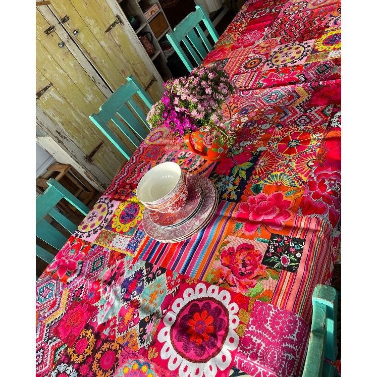 Printed Canvas Tablecloth