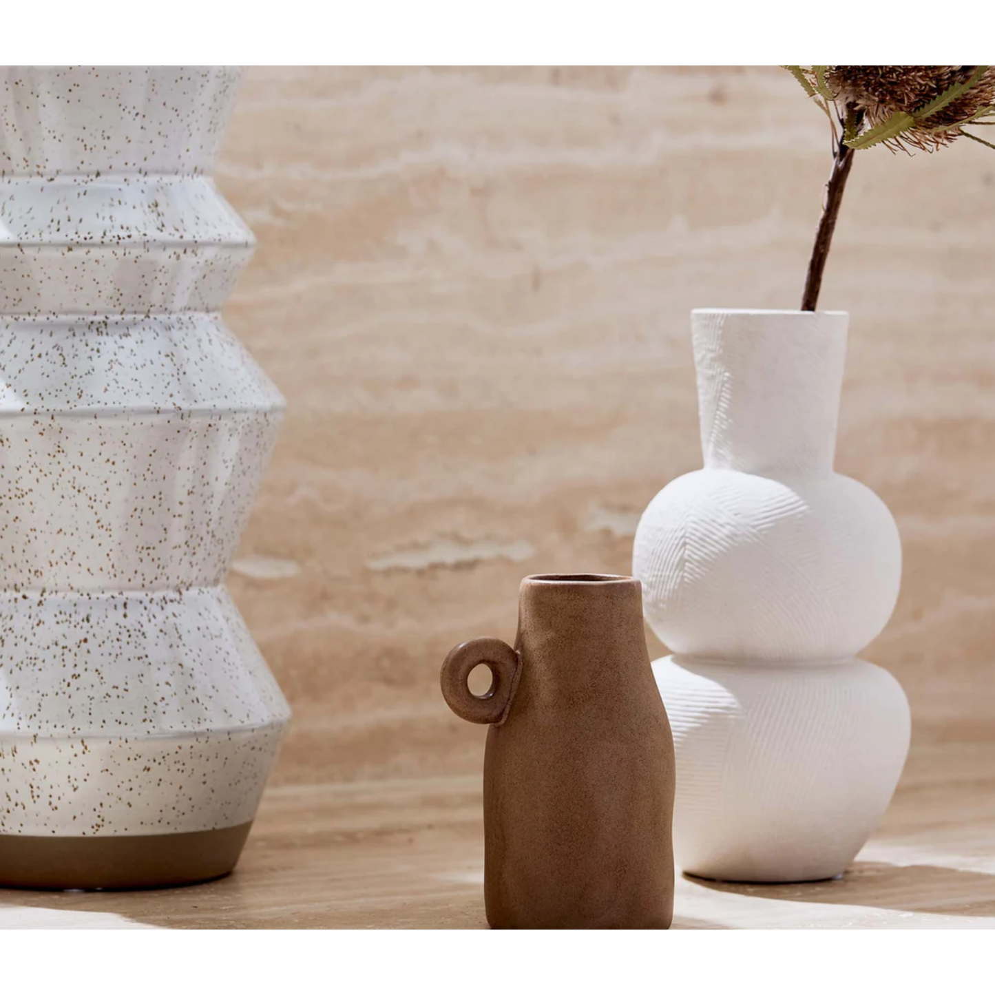 Totem Speckle Glaze Large Vase