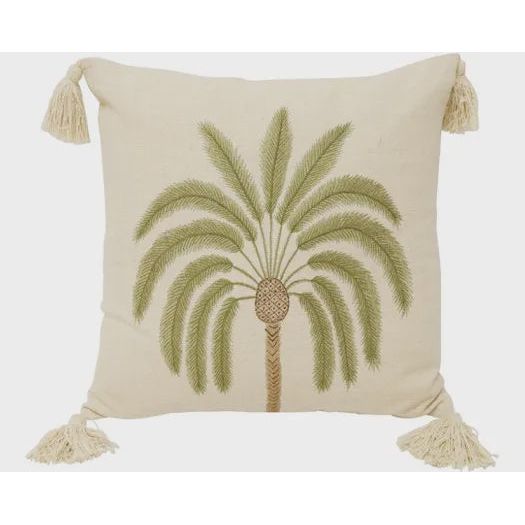 Summer Palm Cushion